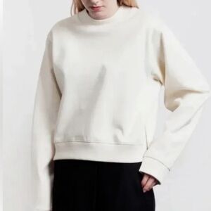 Acne Studio Off-White Crew Neck Sweater